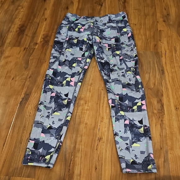 Athletic Works Kids Patterned Leggings - Multicolor - Picture 1 of 2